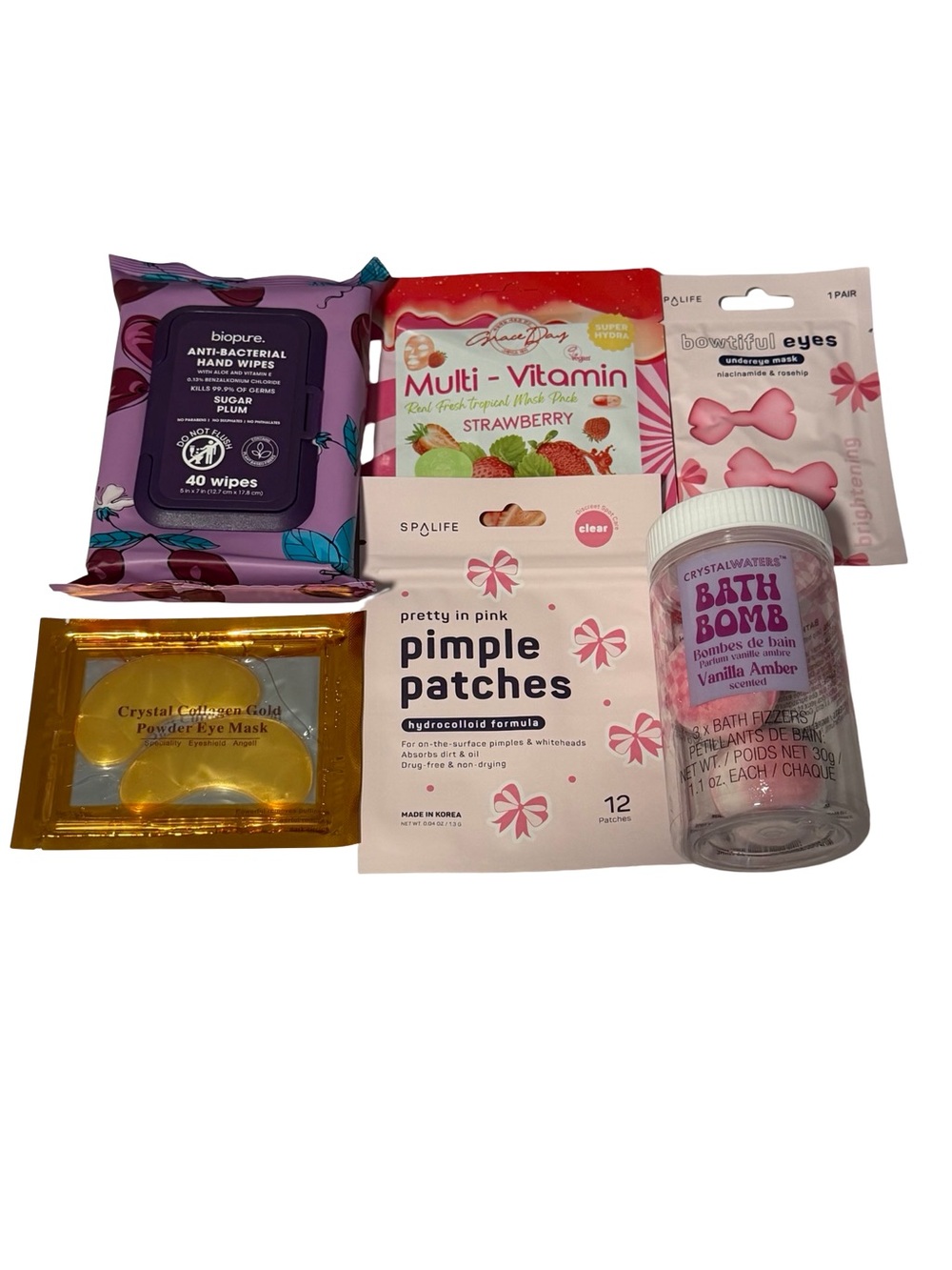 SpaLife & Self-Care Beauty Bundle NWT 6 Pc Gift Set
